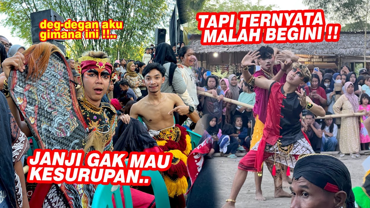 BOY JANJI GAK BAKAL SESURUP4N  !! Tapi ternyata.. ( Keseruan GWSM live di Taman Senja Ngelo )