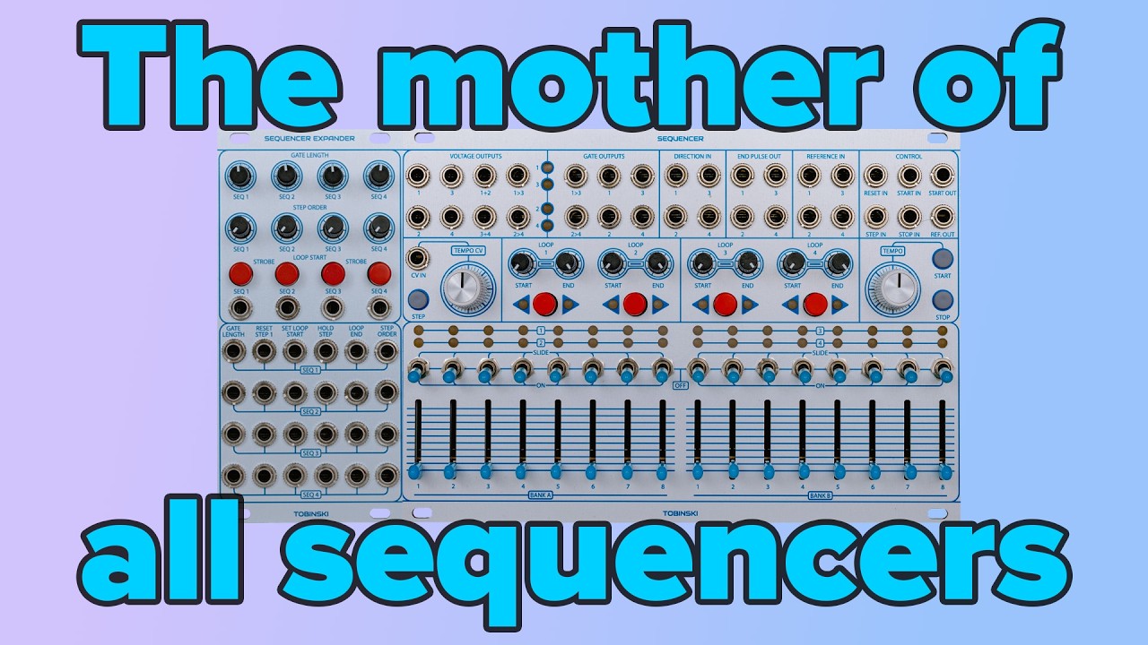 Tobinski Sequencer | Pure analogue patching joy