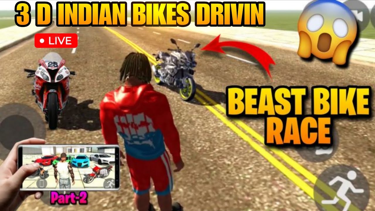Indian 3-D bike hashtag gaming YouTube short😱