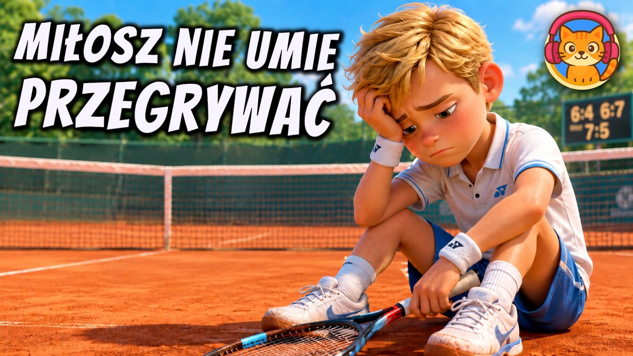 🎾🏆 Miłosz Nie Umie Przegrywać - Bajka do słuchania na dobranoc - Audiobook na dobranoc🎧