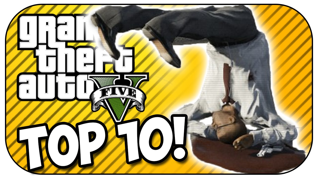 Top 10 WAYS TO DIE In GTA 5!