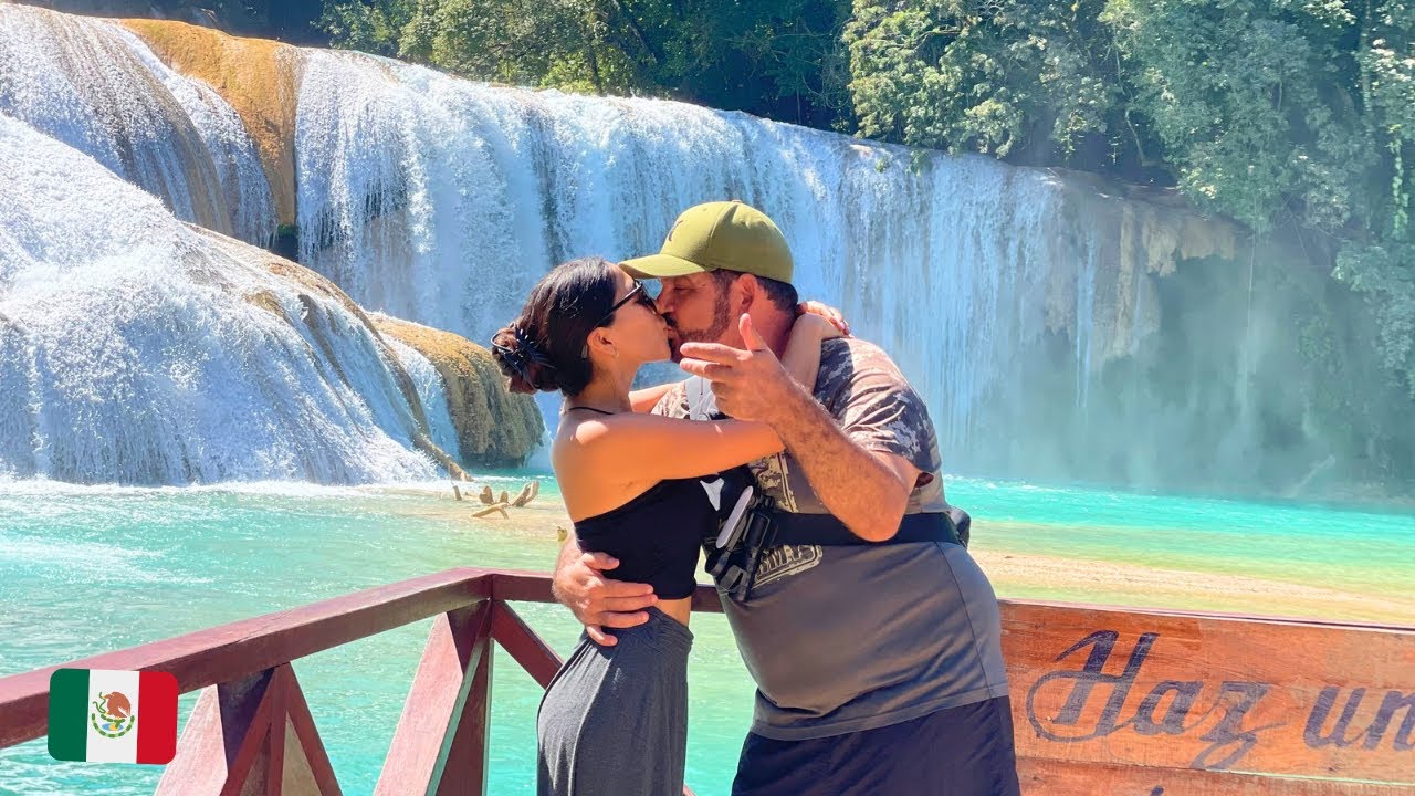 Fuimos a conocer las Famosas Cascadas de Chiapas, Cascadas de Agua Azul