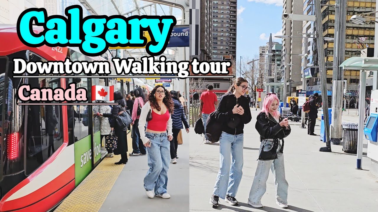 Calgary Alberta Canada Spring Walking Tour #Canada #Calgary #Alberta