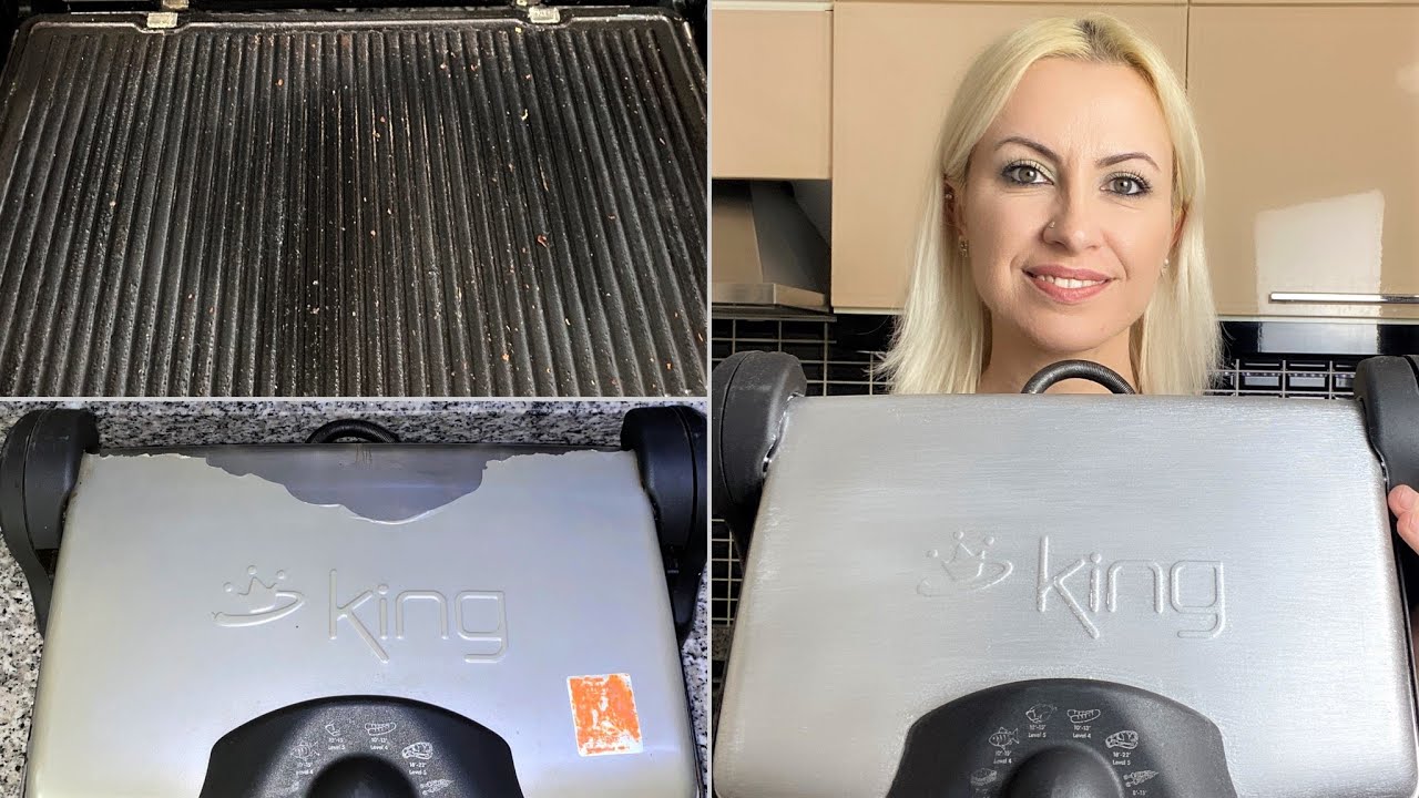 Tost Makinesi Temizleme | Soyulan Tost Makinemi Boyadım!