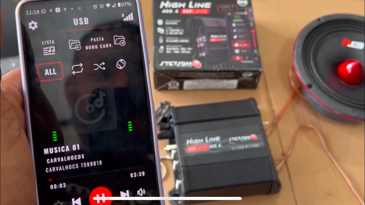 TESTANDO MODULO STETSOM COM PLAYER E APLICATIVO ! CUSTO X BENEFÍCIO TOP