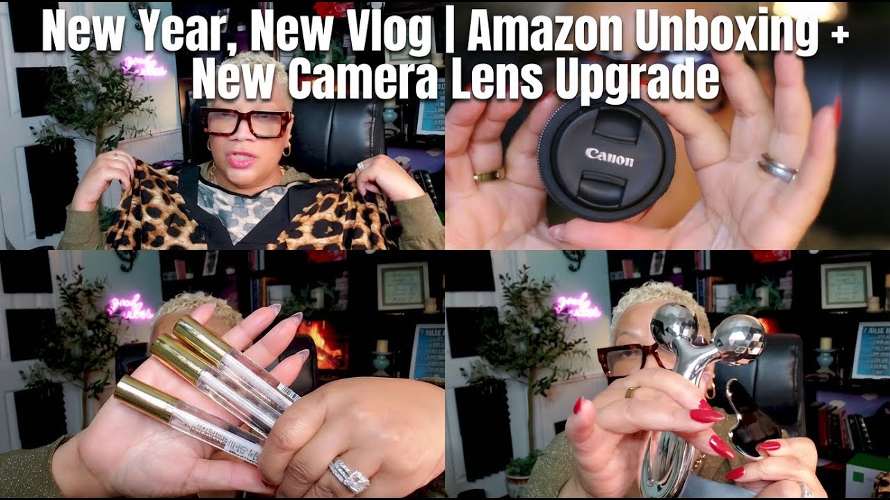 New Year, New Gear! Amazon Unboxing + Camera Lens Upgrade
