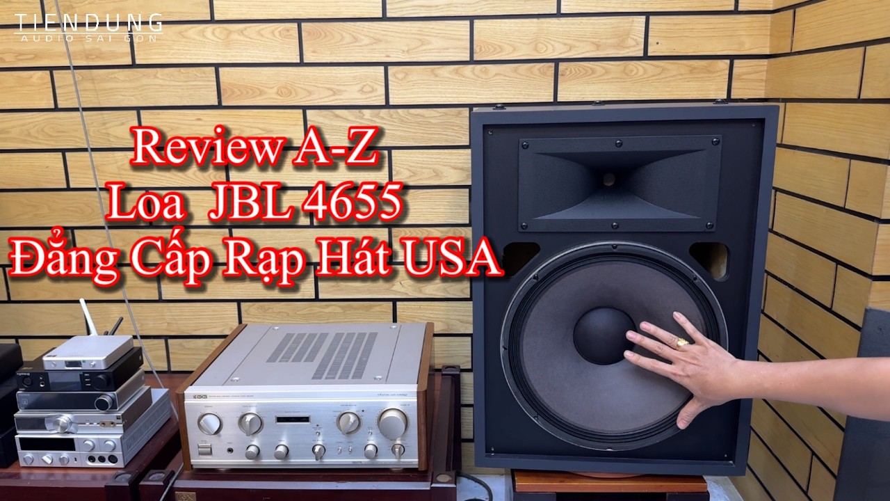 Review loa - JBL 4655 - BK hàng bãi Mỹ - Biến mọi không gian thành rạp hát