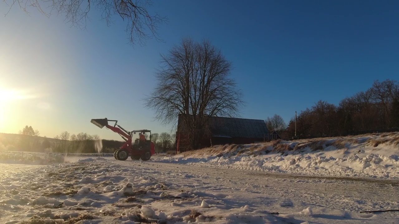 Minus tolv. Startar vår Flexitrac 1246?