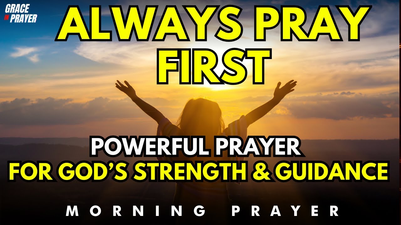 Lord, Be My Eyes and Strength Today | Powerful Morning Prayer