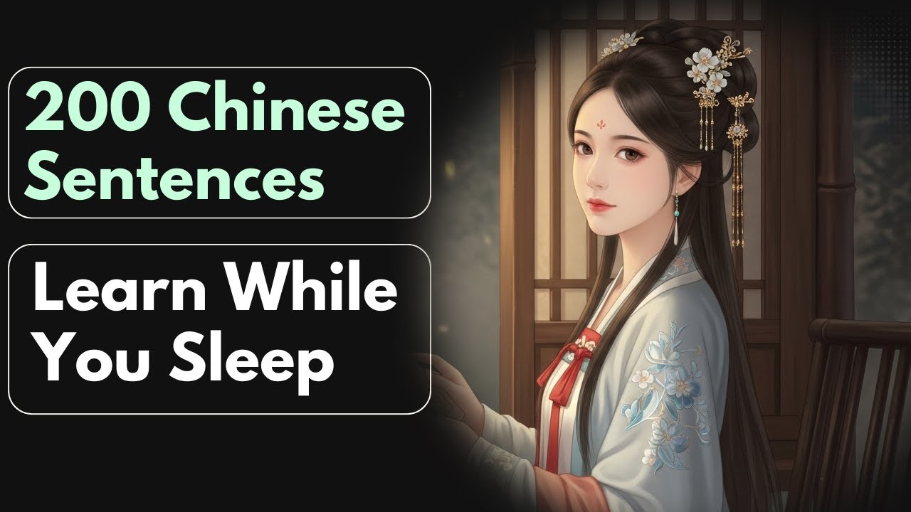 Learn 200 Chinese Sentences While You Sleep | Chinese Conversation #30