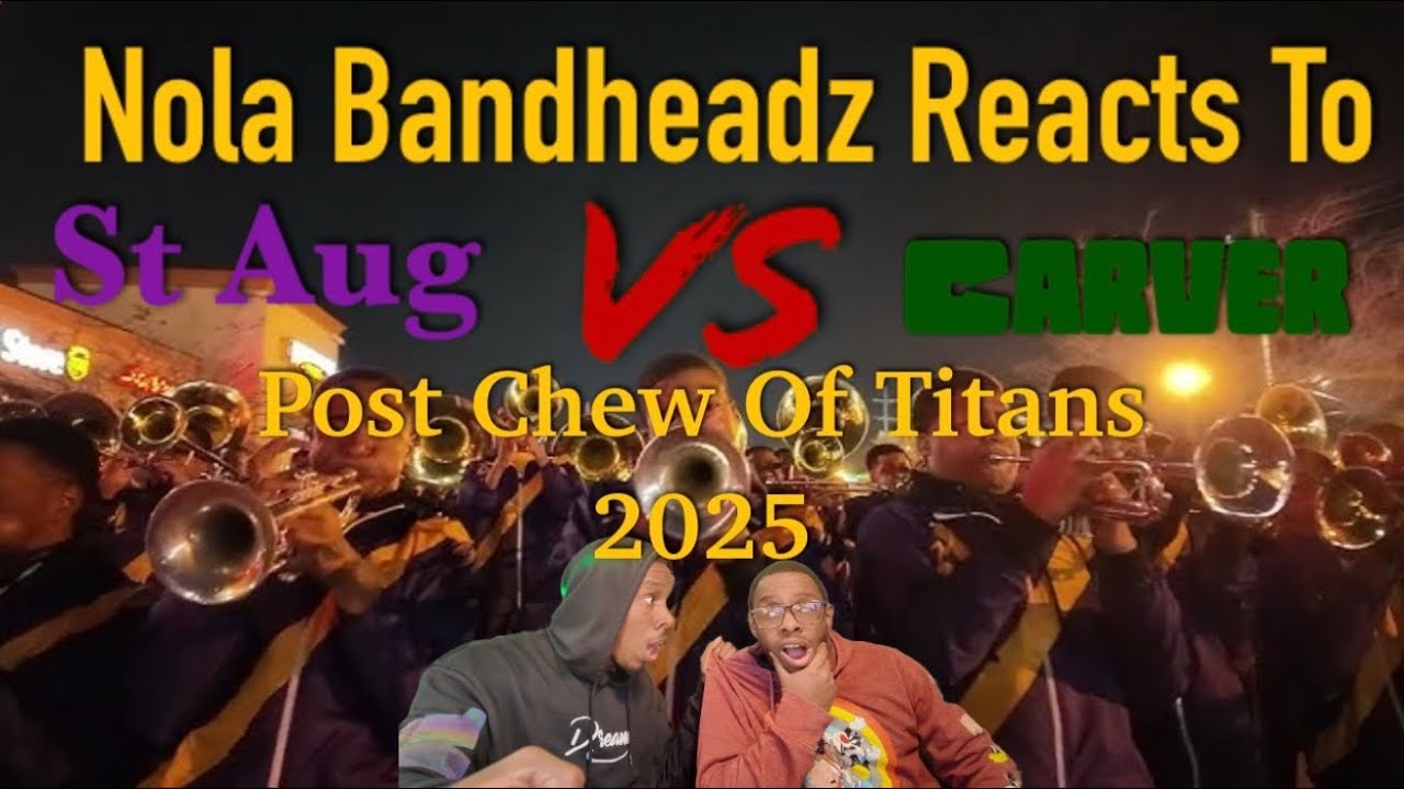 Nola Bandheadz комментирует матч St Aug против Carver (после битвы на параде Titans) 2025 года.