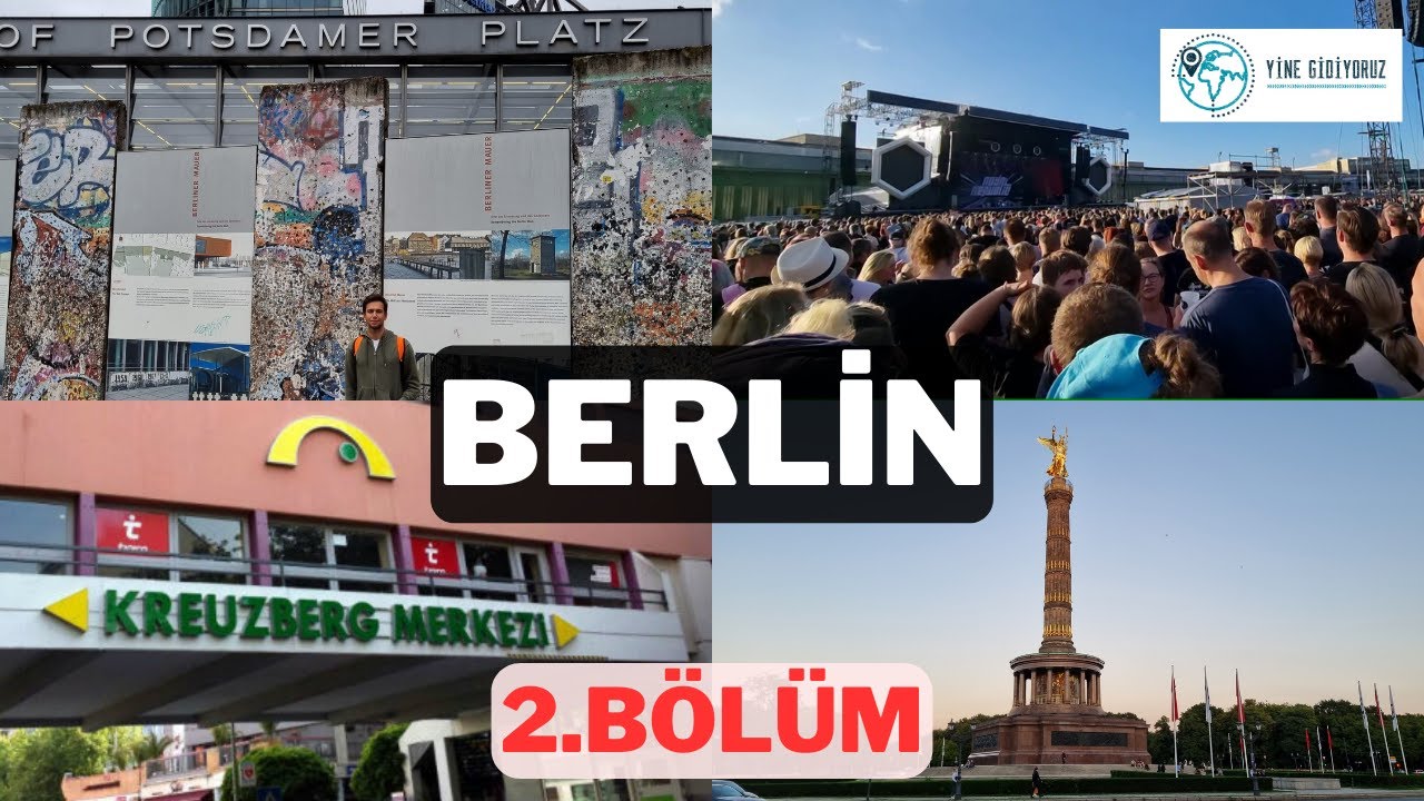 Farklı Kültürlerin Başkenti Berlin Gezi Rehberi - 2. Bölüm / Yine Gidiyoruz (Vlog)