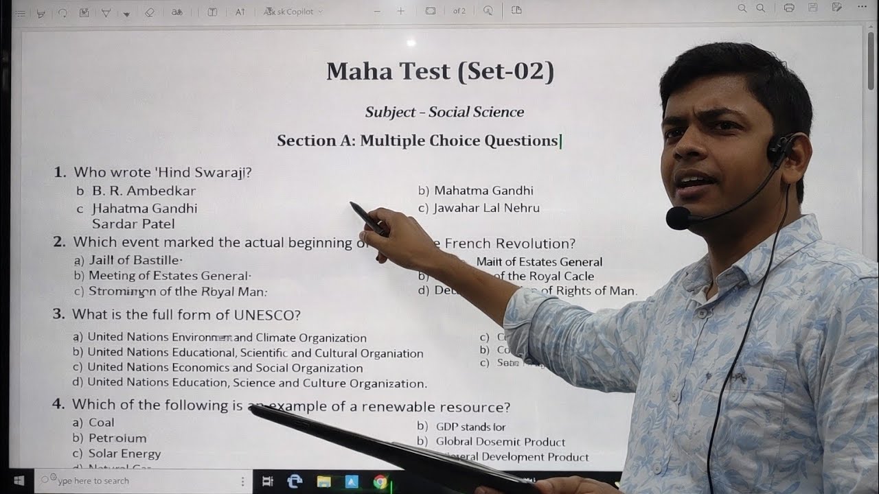 MCQ questions for Class 10th SST #education #upboard #cbse #sst #mahadev #upsc #mcq #questions #om 