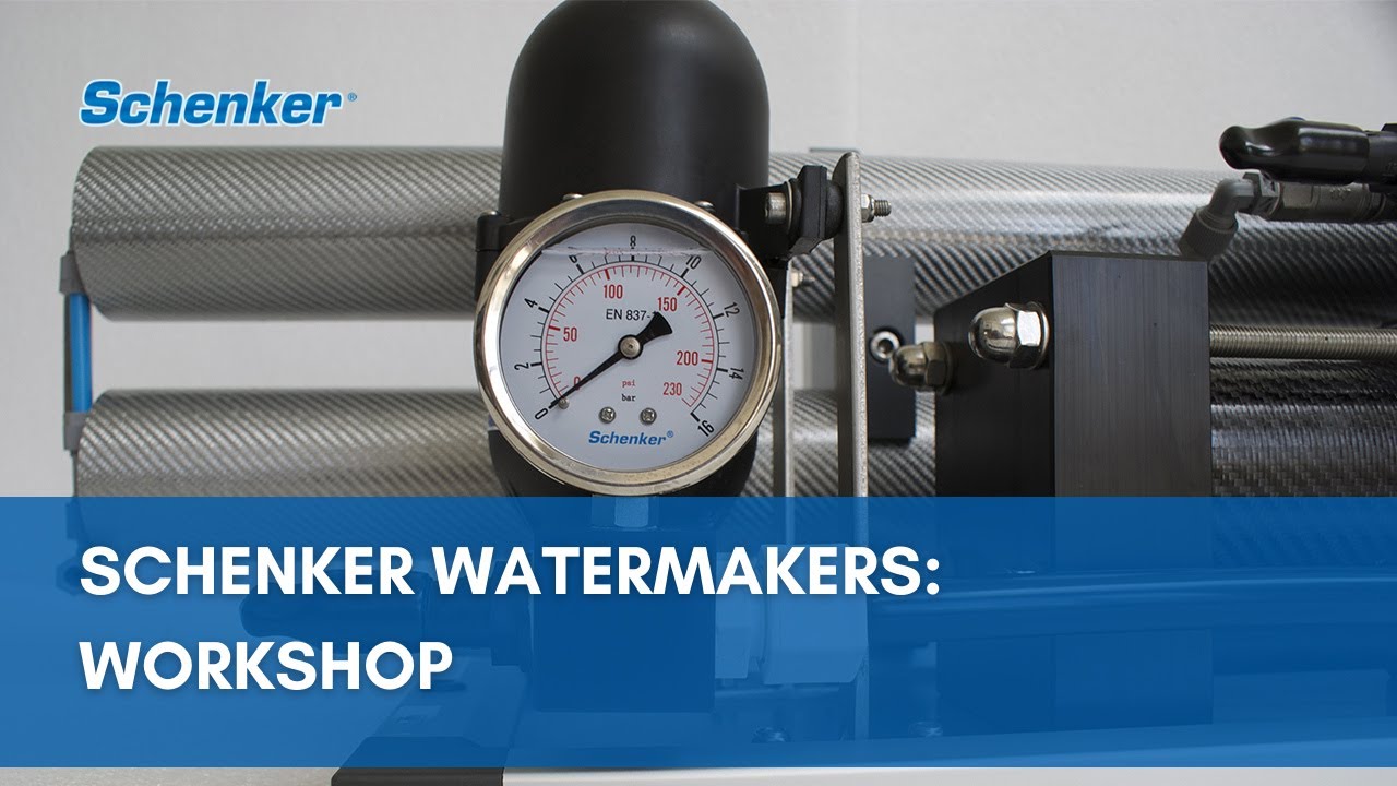 Schenker Watermaker WORKSHOP at Mactra