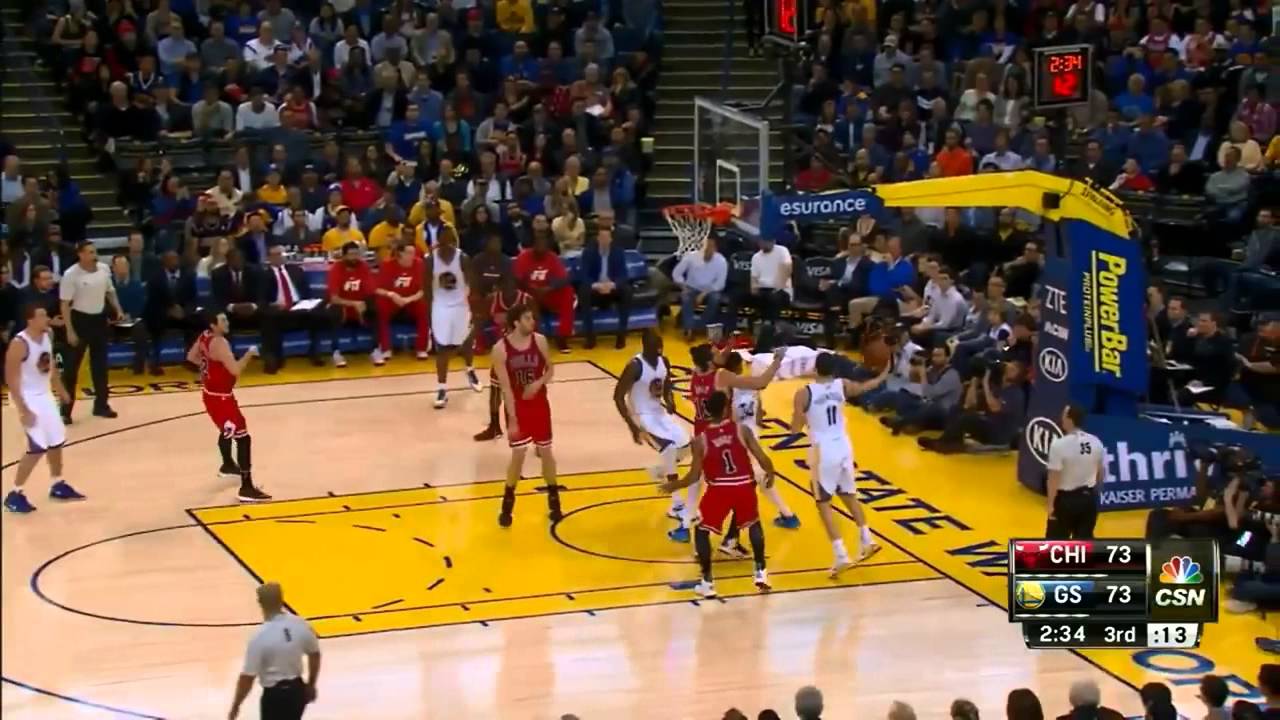 Derrick Rose 30 pts vs Warriors 1-27-15