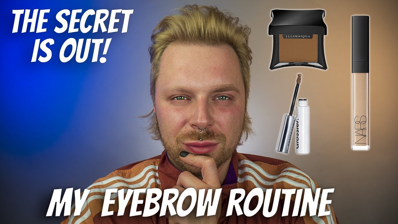 HOW TO DRAW EYEBROWS WHEN YOU DONT HAVE ANY | Easy Tutorial For Defined Eyebrows For Men