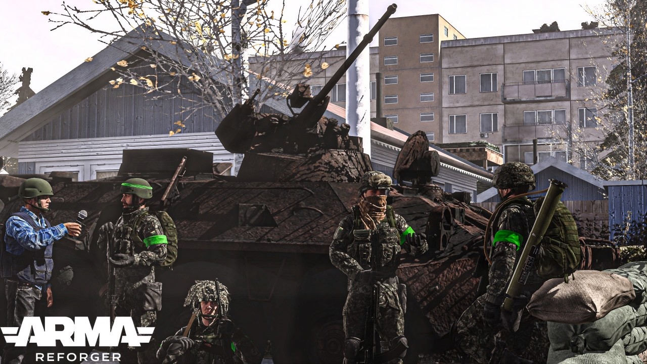 Embedded With PRESS At The Eastern Front | Arma Reforger
