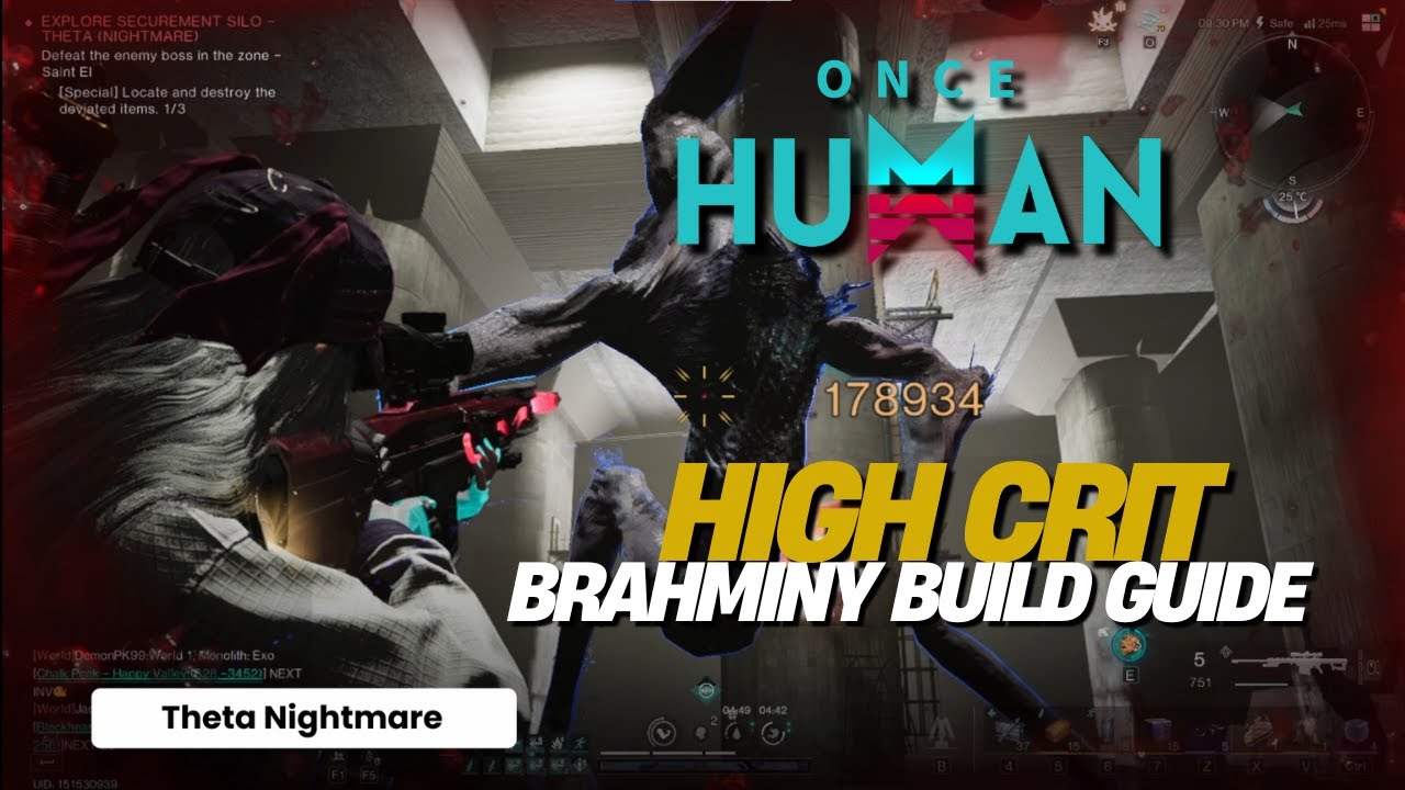 Ultimate Brahminy Sniper Build Guide in Once Human | Endgame Mob Clearing & Boss Melting Setup