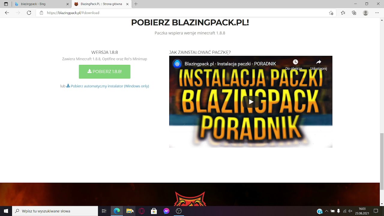 Jak mieć blazing pack non-premium