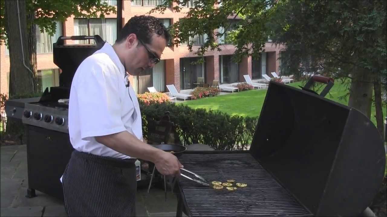 Preparing Halibut Steaks on the Grill