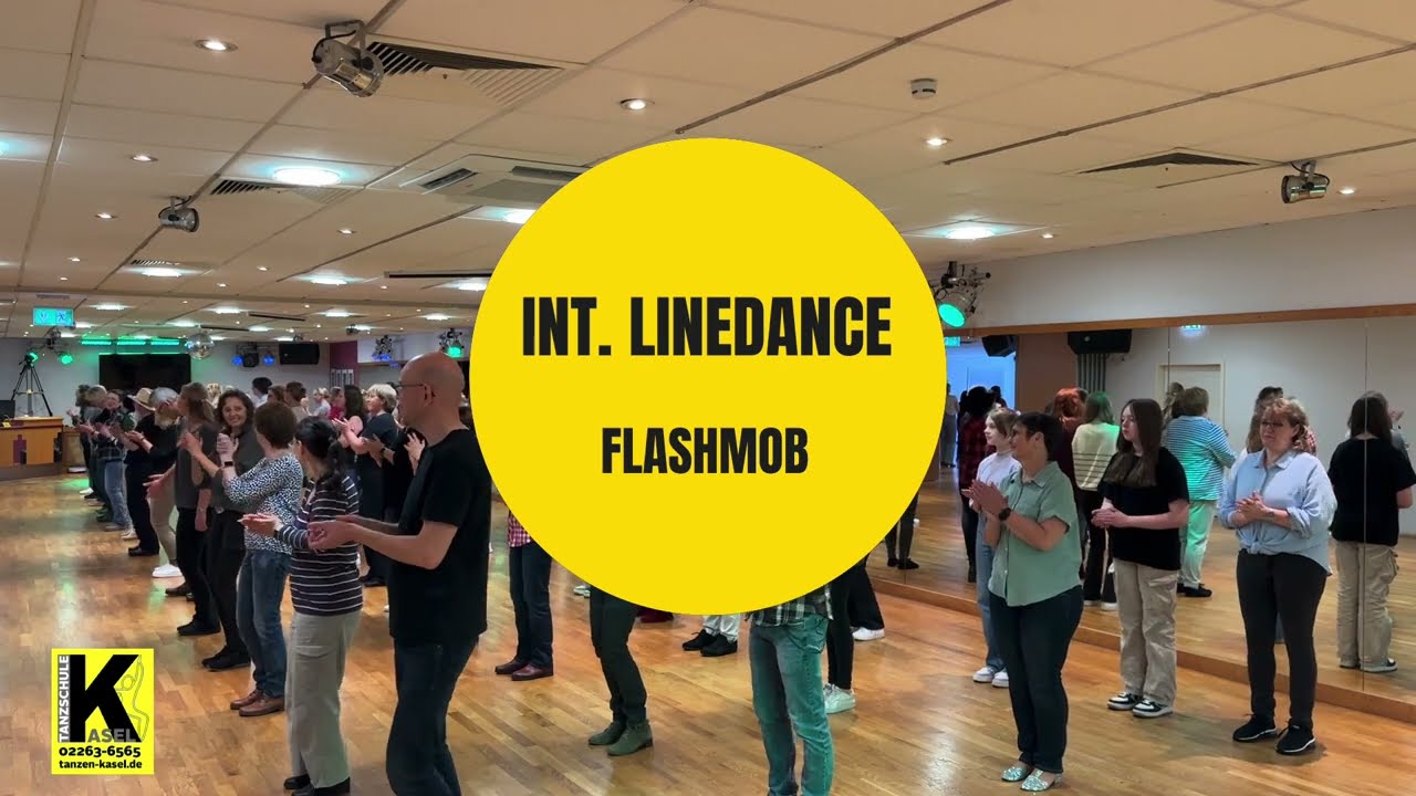 International Linedance Flashmob - Tanzschule Kasel - Engelskirchen (GER)