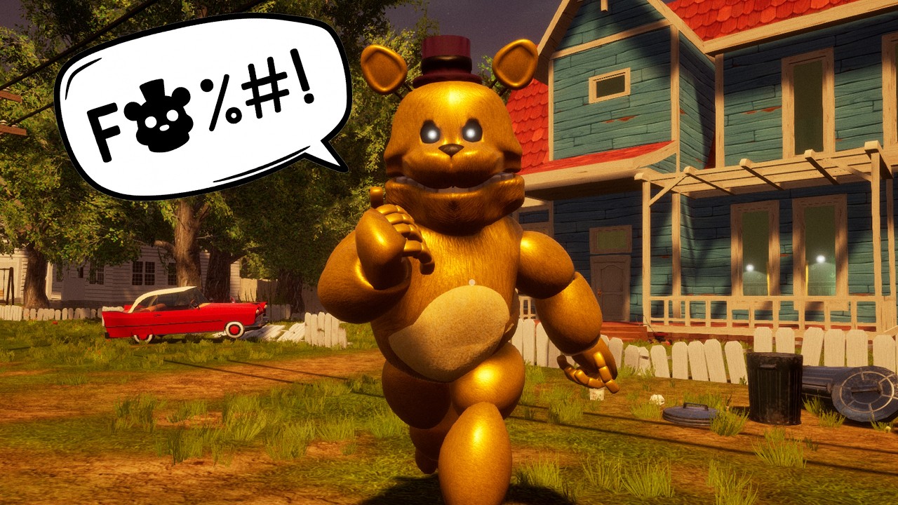 Fredbear can Swear Now? Hello Neighbor: Old Style