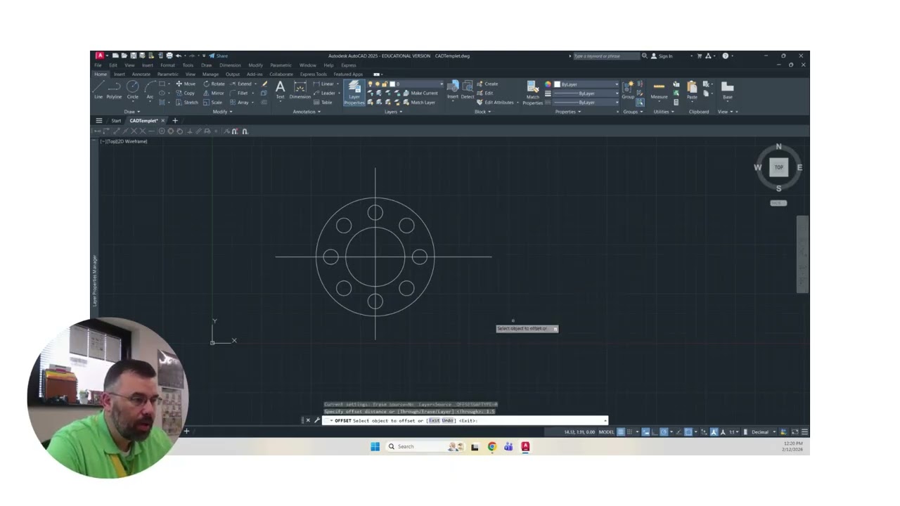 AutoCAD Drawing 3-8 Filter Cap