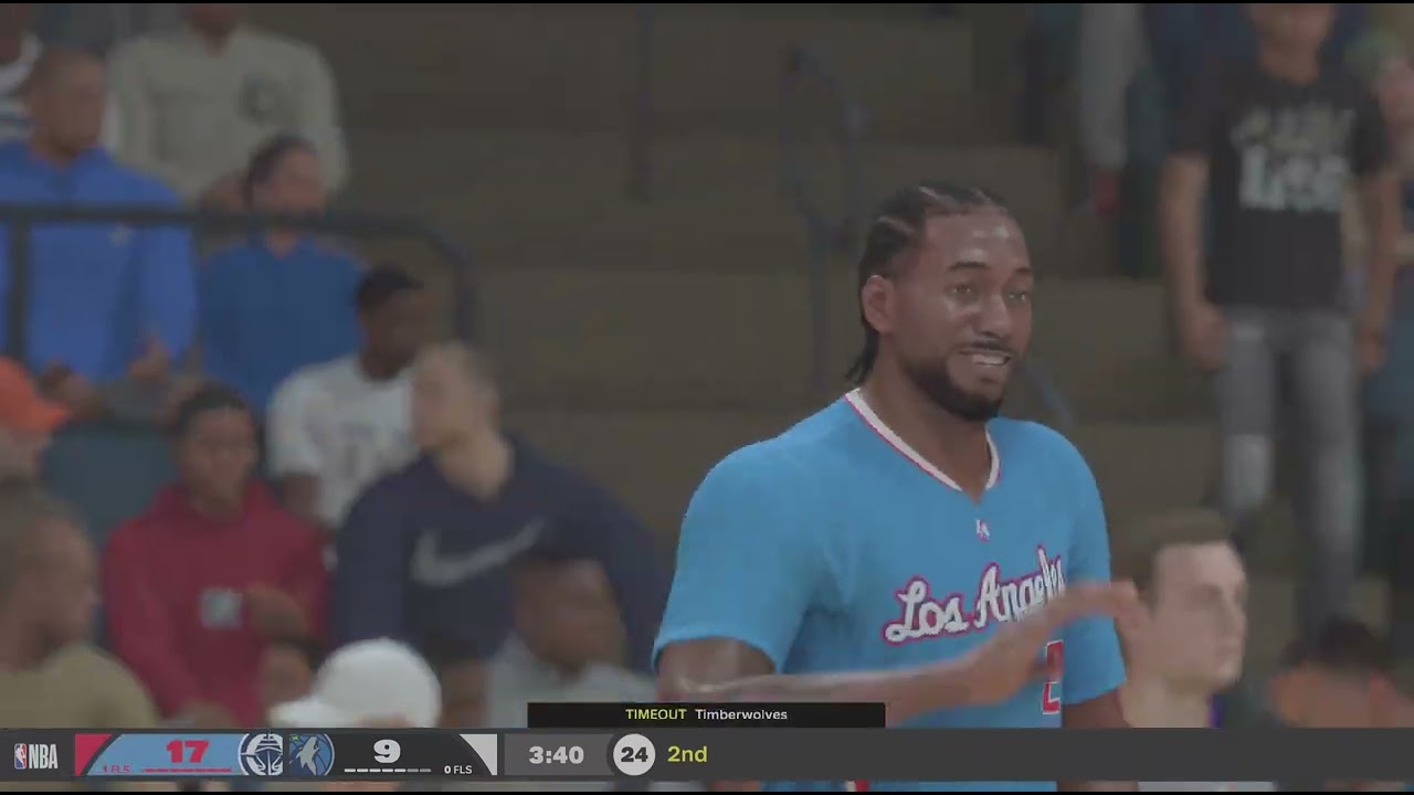 NBA 2K26 Minnesota Timberwolves Vs. LA Clippers