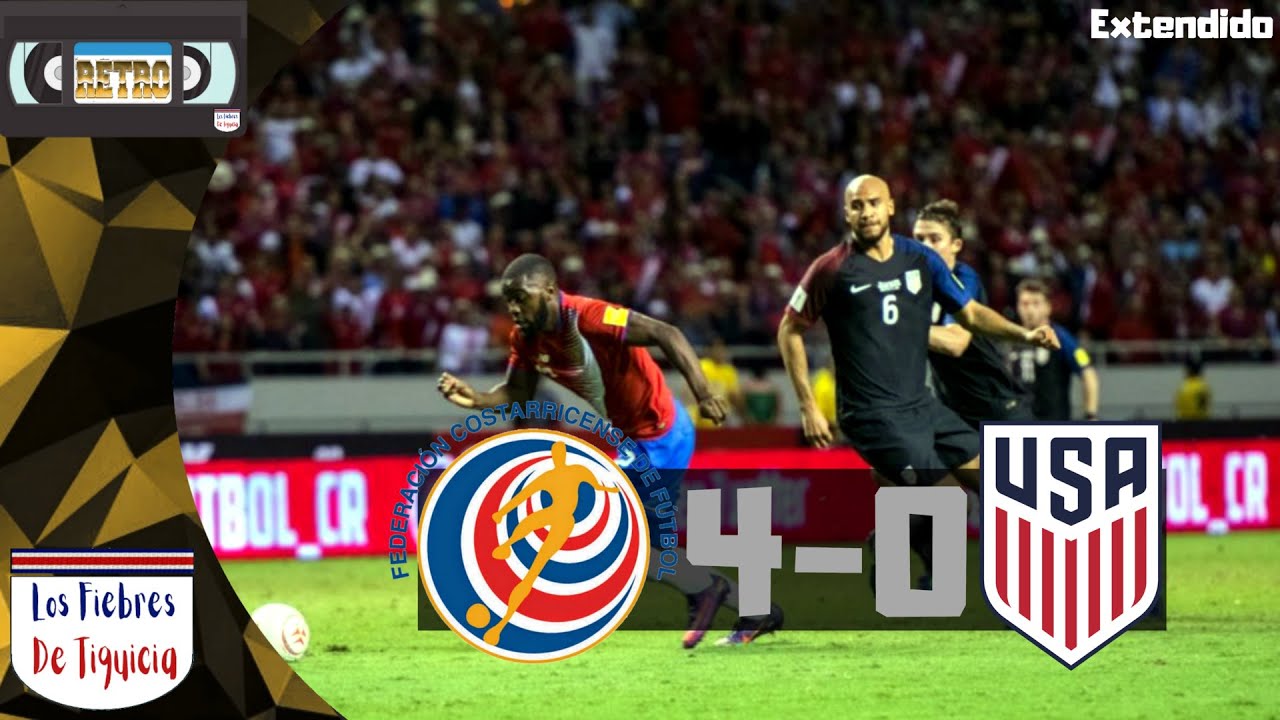 Costa Rica vs Estados Unidos 🇨🇷⚽ Eliminatoria Mundialista Rusia 2018 (Extendido)