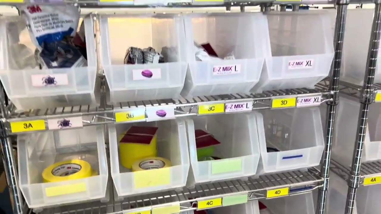 New Abrasive and Supplies Rack from Gemba Pipe