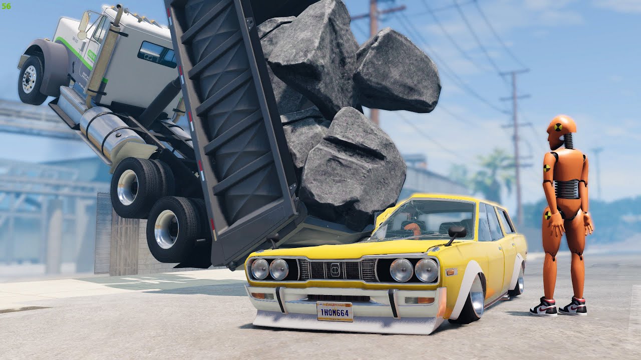 Dummy's Bad Day 😱 #2 - BeamNG Drive Crashes