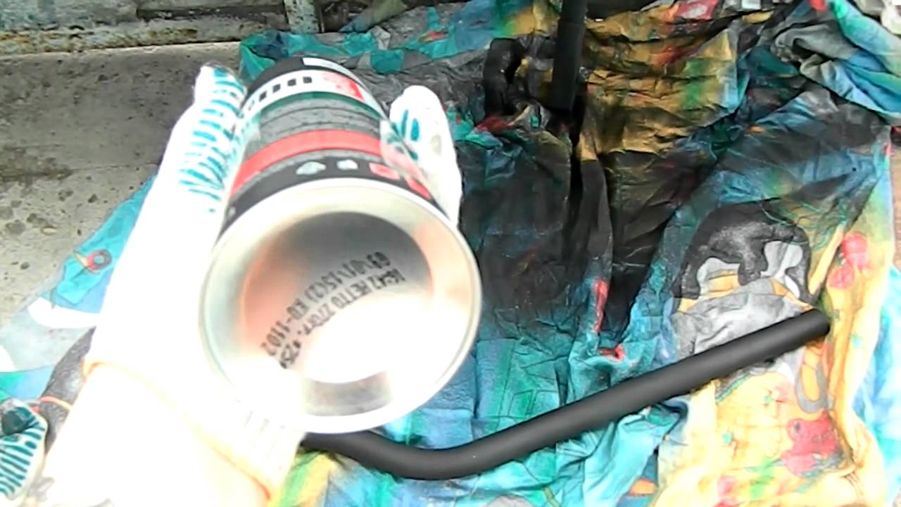 Починка и покраска штанги на X-Terra 705