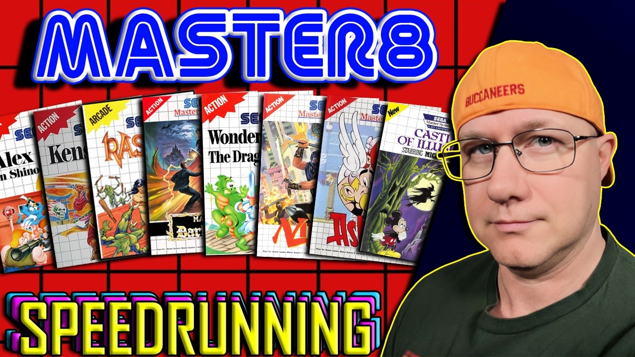 Master8 Speedrun Practice | Sega Master System Race April 11th