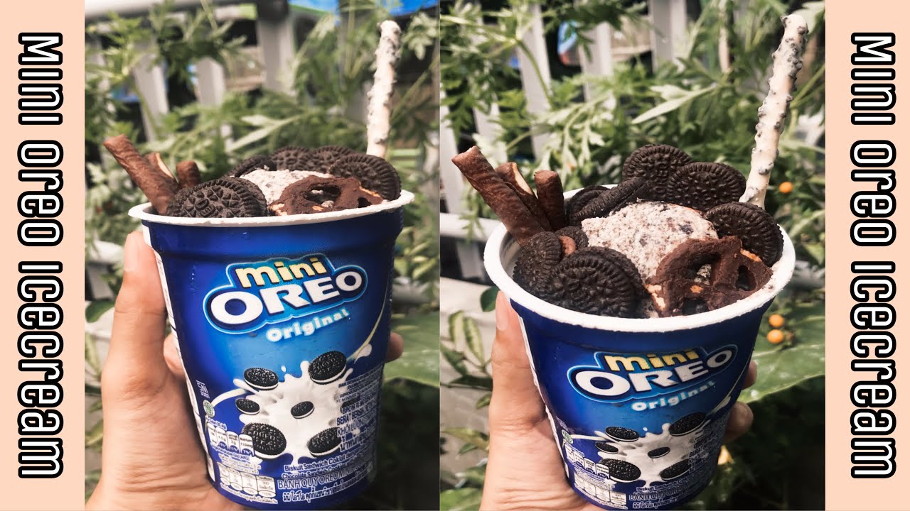 MINI OREO ICE CREAM (3 INGREDIENTS)
