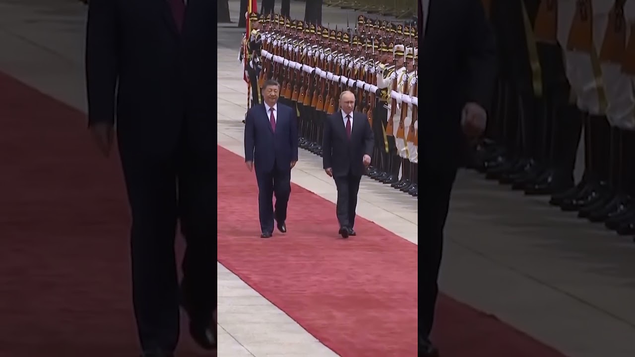 Xi welcomes Putin in Beijing days after Trump visit
