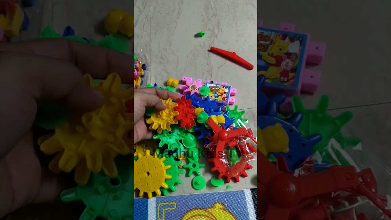 My Magic Bricks 360&deg; Degree Rotating Toy Car #shorts #shortvideo #car #toycar #madhukidstv #viral