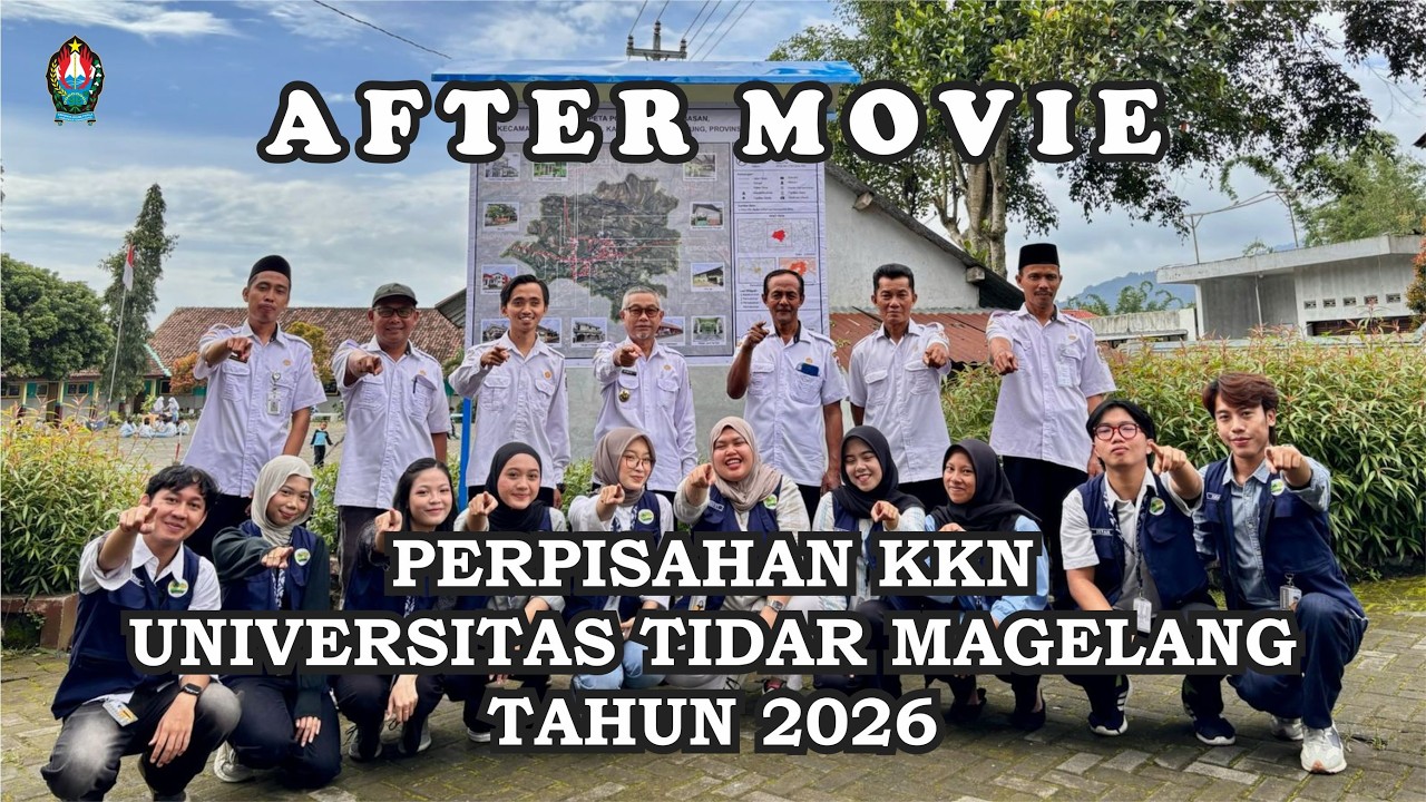 MELEPAS DENGAN BANGGA | Perpisahan KKN UNTIDAR 2026 di Desa Gambasan
