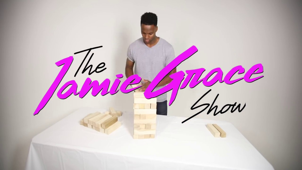 MASSIVE Jenga ft. Aaron Collins & Adam Reviews 