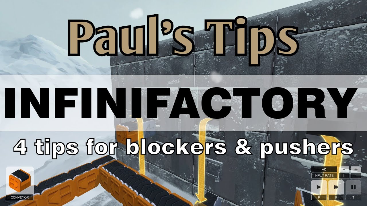 Paul's Tips - INFINIFACTORY