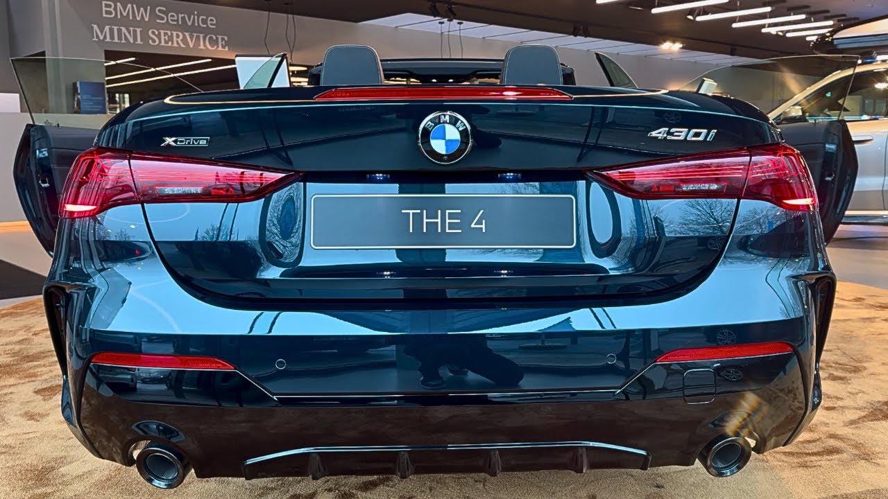New 2025 BMW 4 Series 430i Cabrio - Interior and Exterior Walkaround