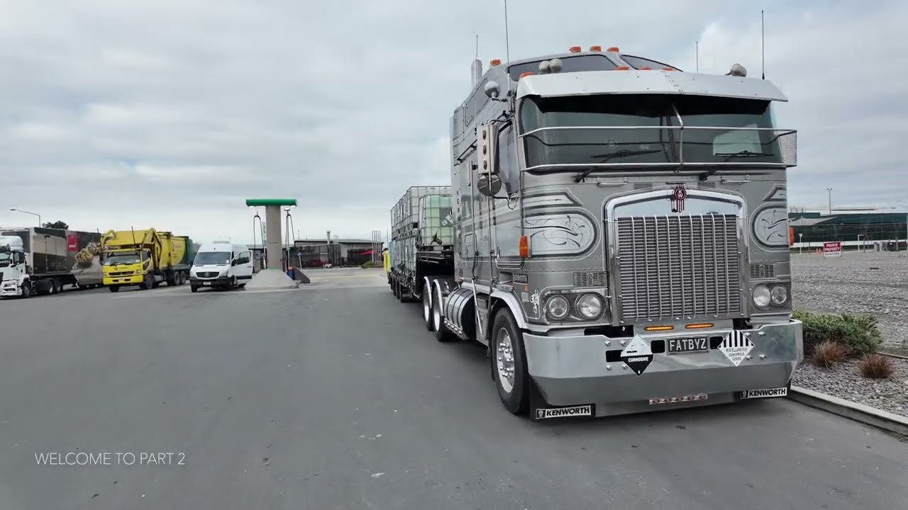 Kenworth K104 - Christchurch to Auckland | Vlog12 Part 2