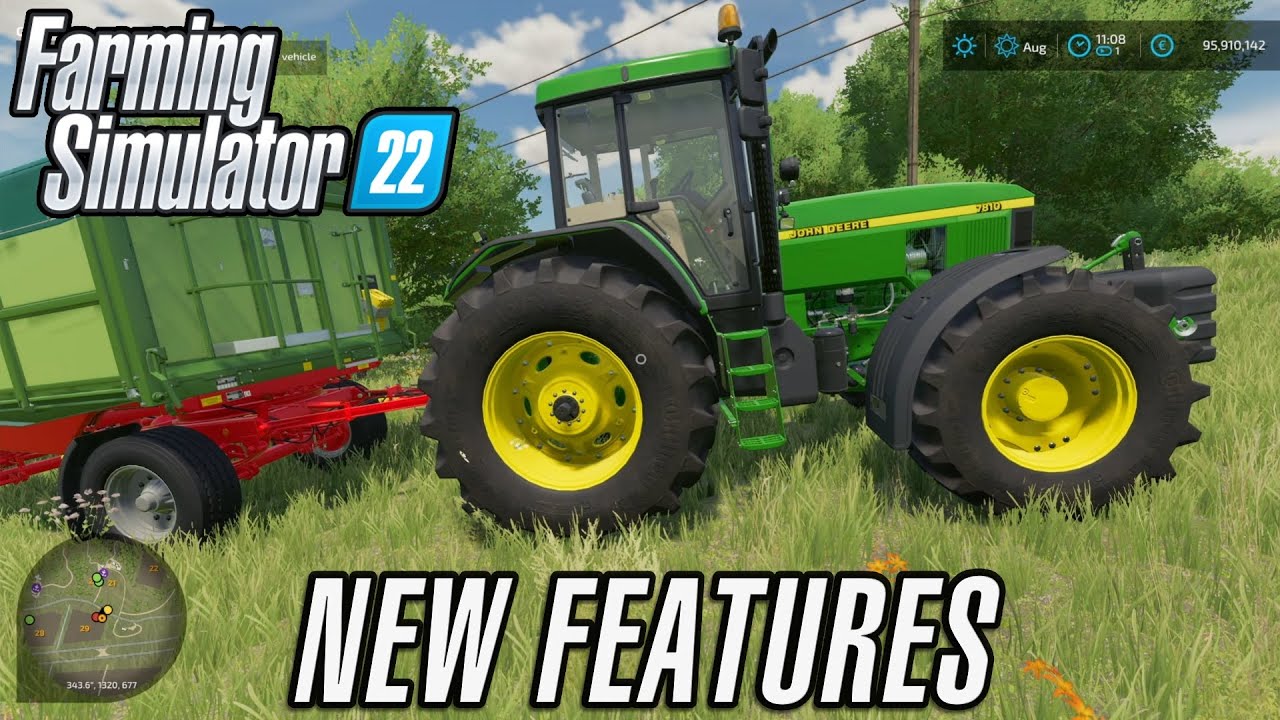 Farming Simulator 22 - GAMEPLAY - NEW FEATURES!