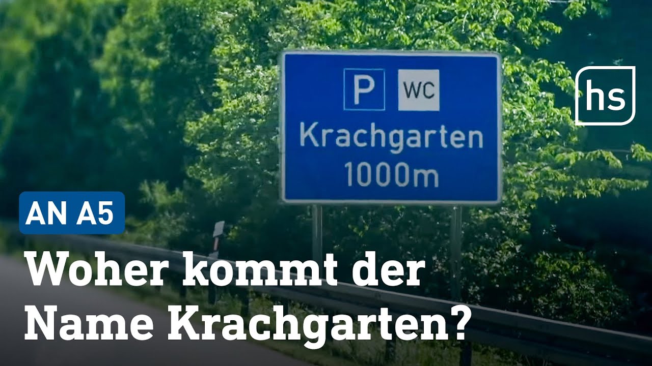 Mysteri&ouml;ser Rastplatz-Name: Krachgarten | hessenschau