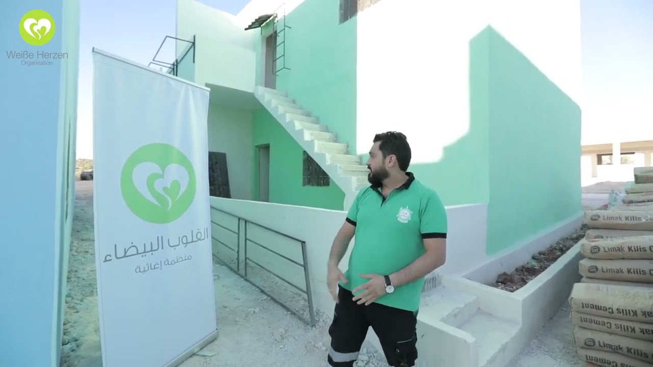 مشروع استبدال 🏕 الخيمة بمسكن للمهجرين في الشمال السوري ⁣2021