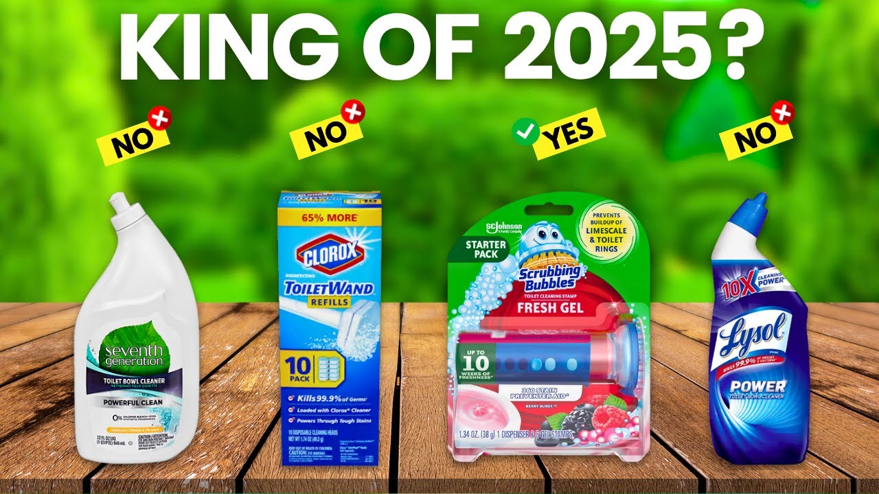 Best Toilet Bowl Cleaner 2025 (Lysol vs Msvvko vs Clorox)