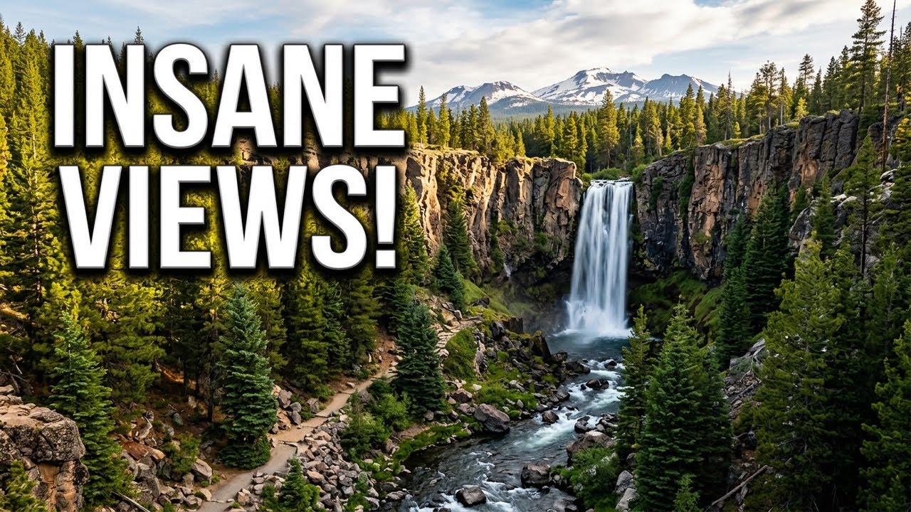 BEND, OREGON TRAVEL! WaterFalls / Mountains