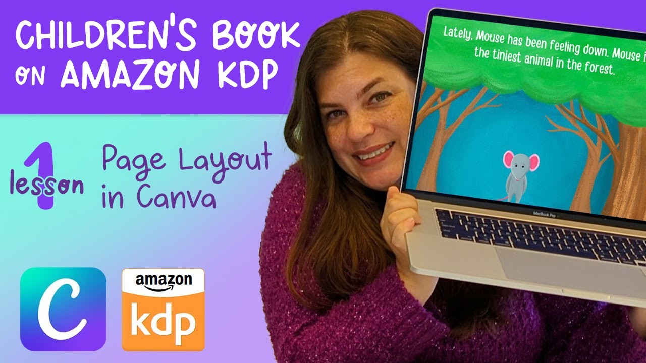 Create your children's book layout in Canva the RIGHT way