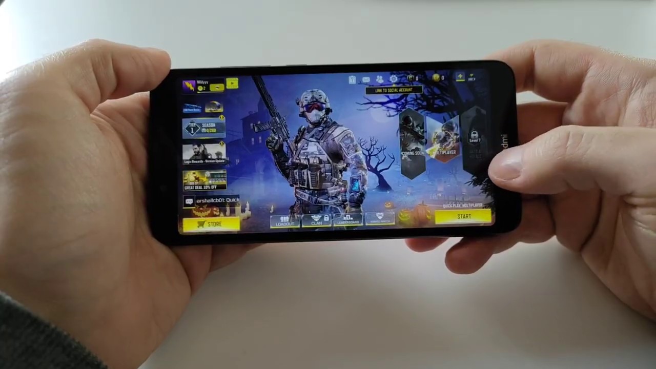 Xiaomi Redmi 7a - Call of Duty Mobile