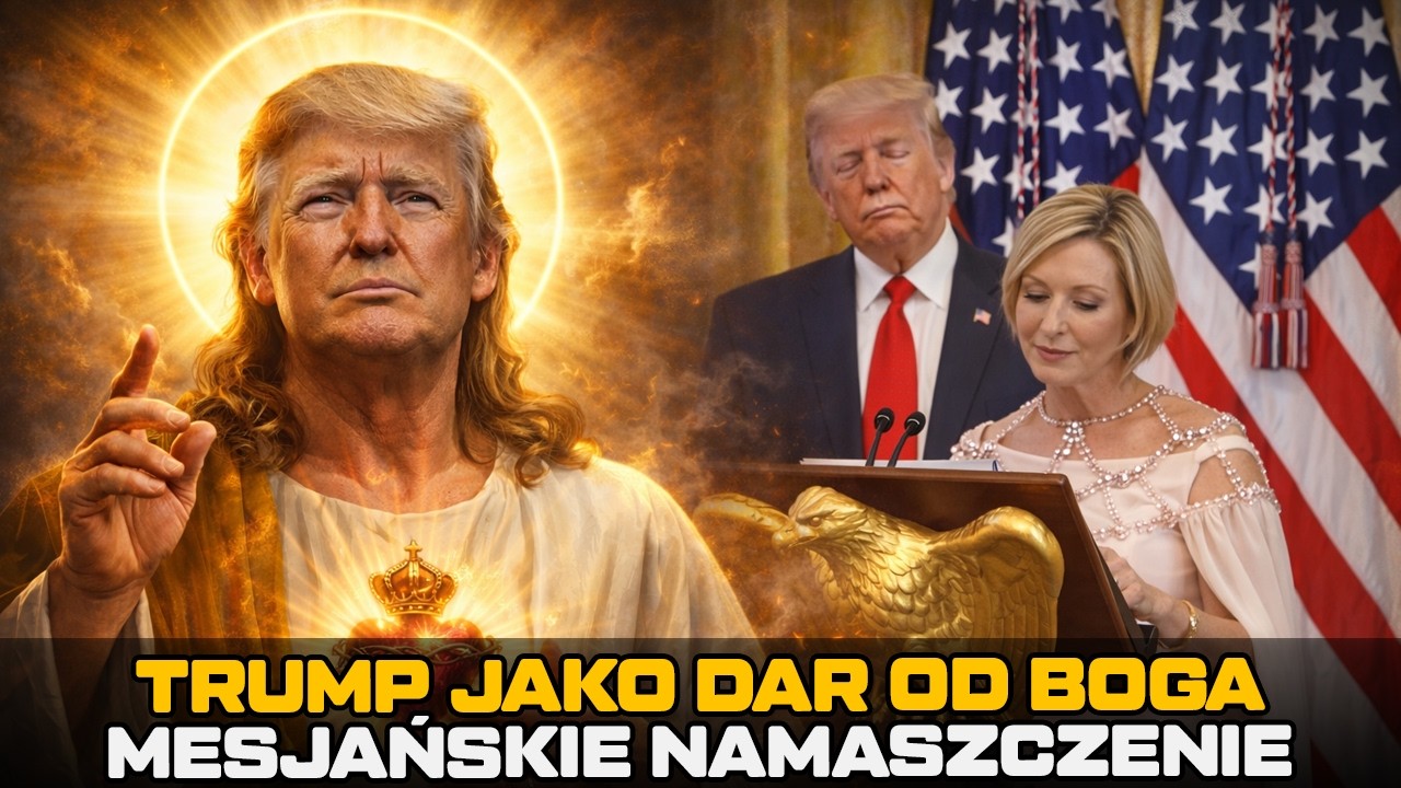 Trump jako dar od Boga! Osobliwa ceremonia w Białym Domu | Analiza