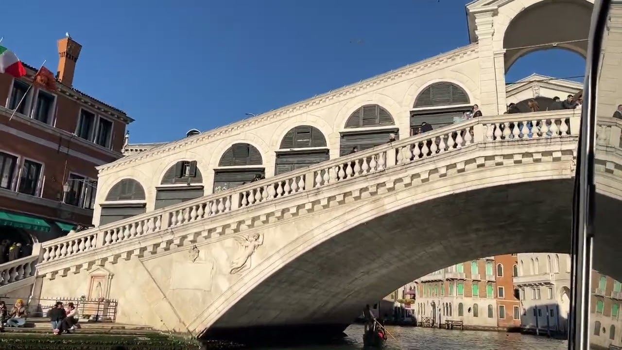 イタリア🇮🇹ベネチア　カナルグランデ